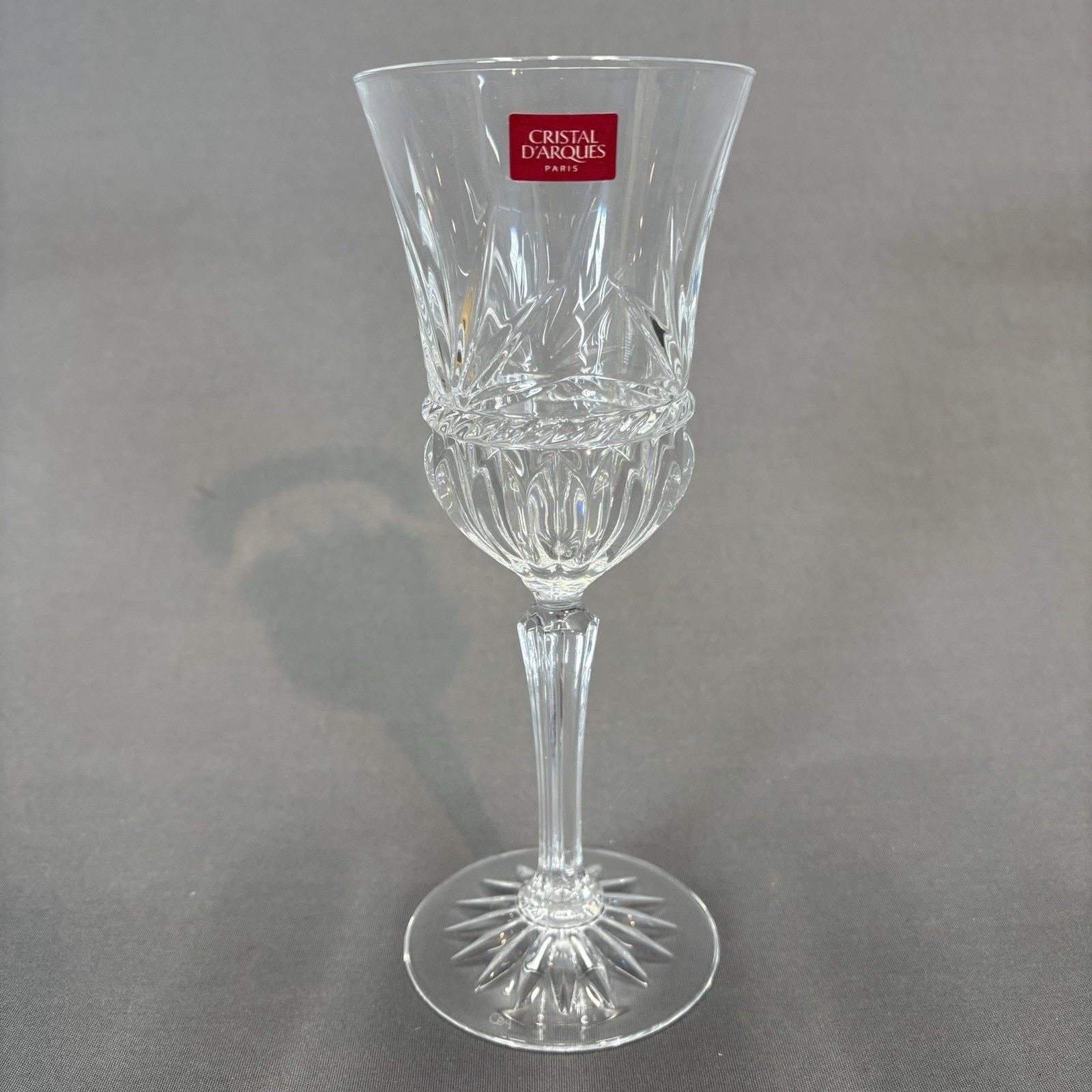 Jg Durand Crystal Glasses - Etsy