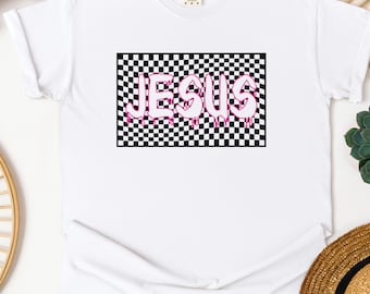 Jesus Grafik T-Shirt