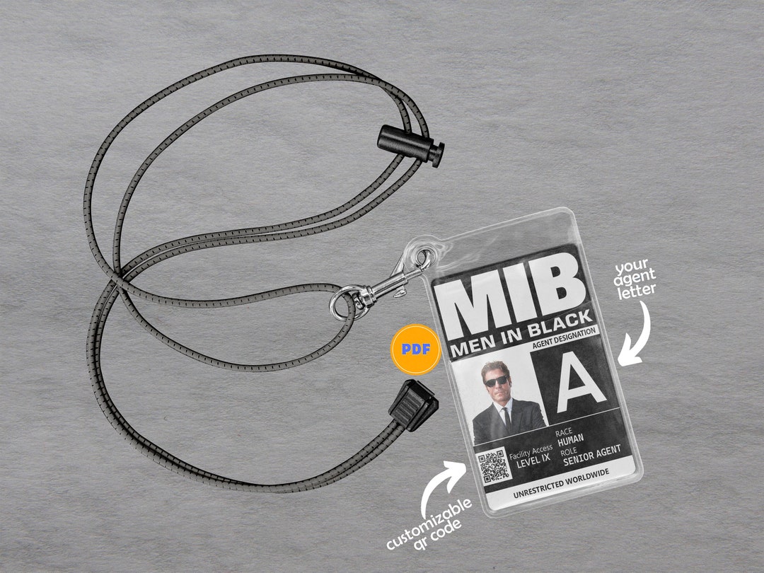 Printable Personalized MIB ID Card - Il 1080xN.5848786083 Dwv9