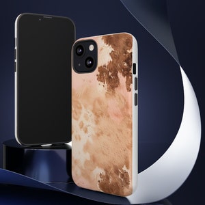 Tough Cases pink cowhide print southwest  print phone caseTexas Western theme
