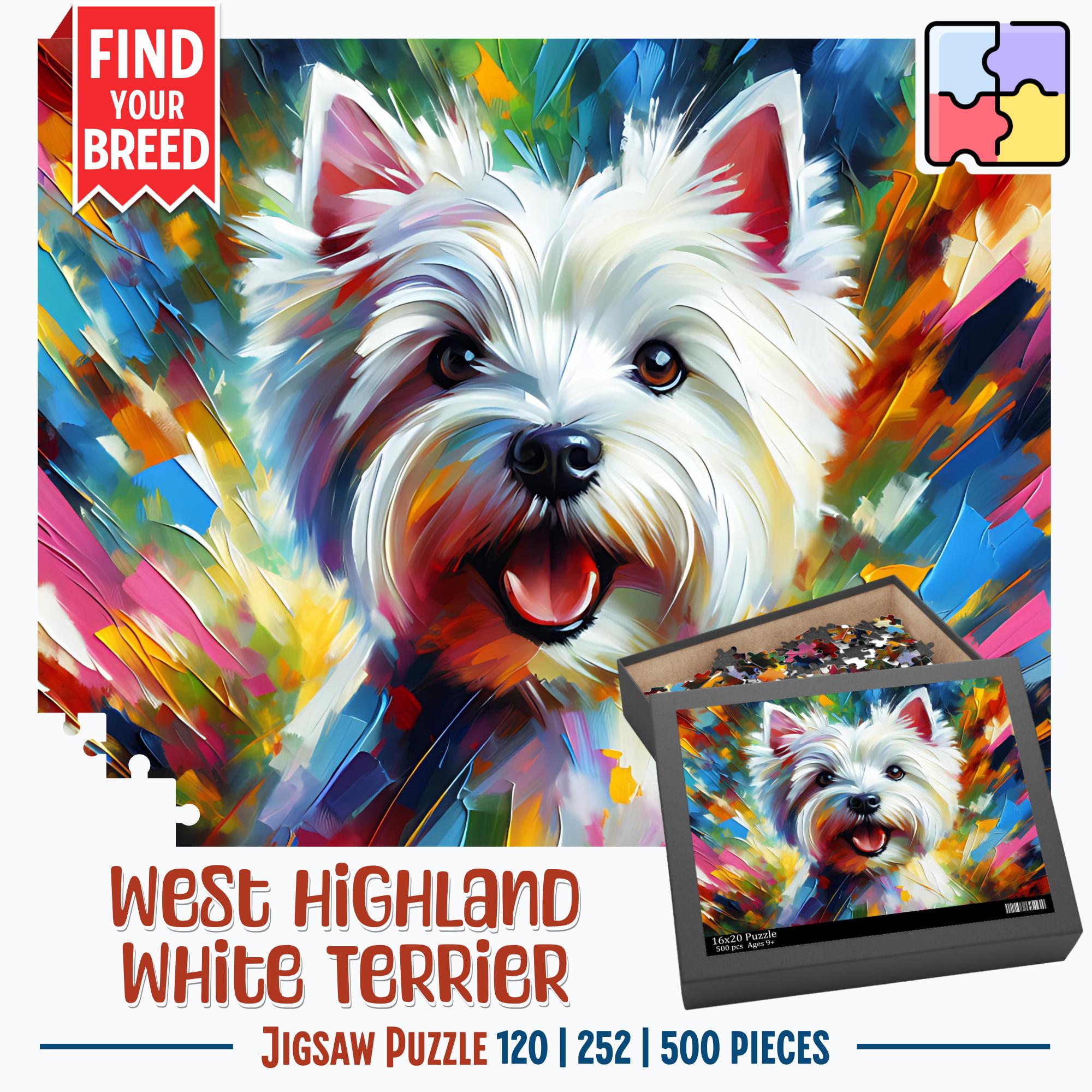 Westie Jigsaw Puzzle - 252 pcs Westie Jigsaw Puzzle - 252 pcs