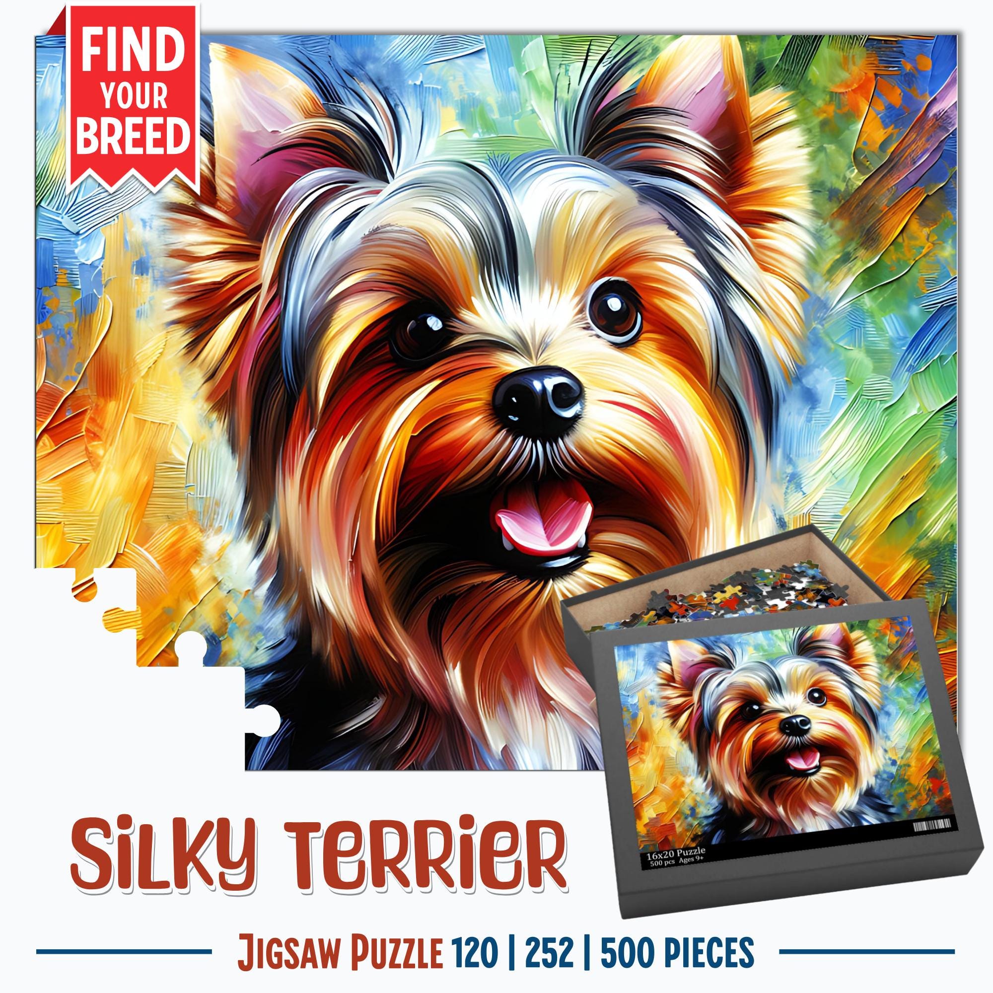 Yorkie Jigsaw Puzzle - 252 pcs Yorkie Jigsaw Puzzle - 252 pcs