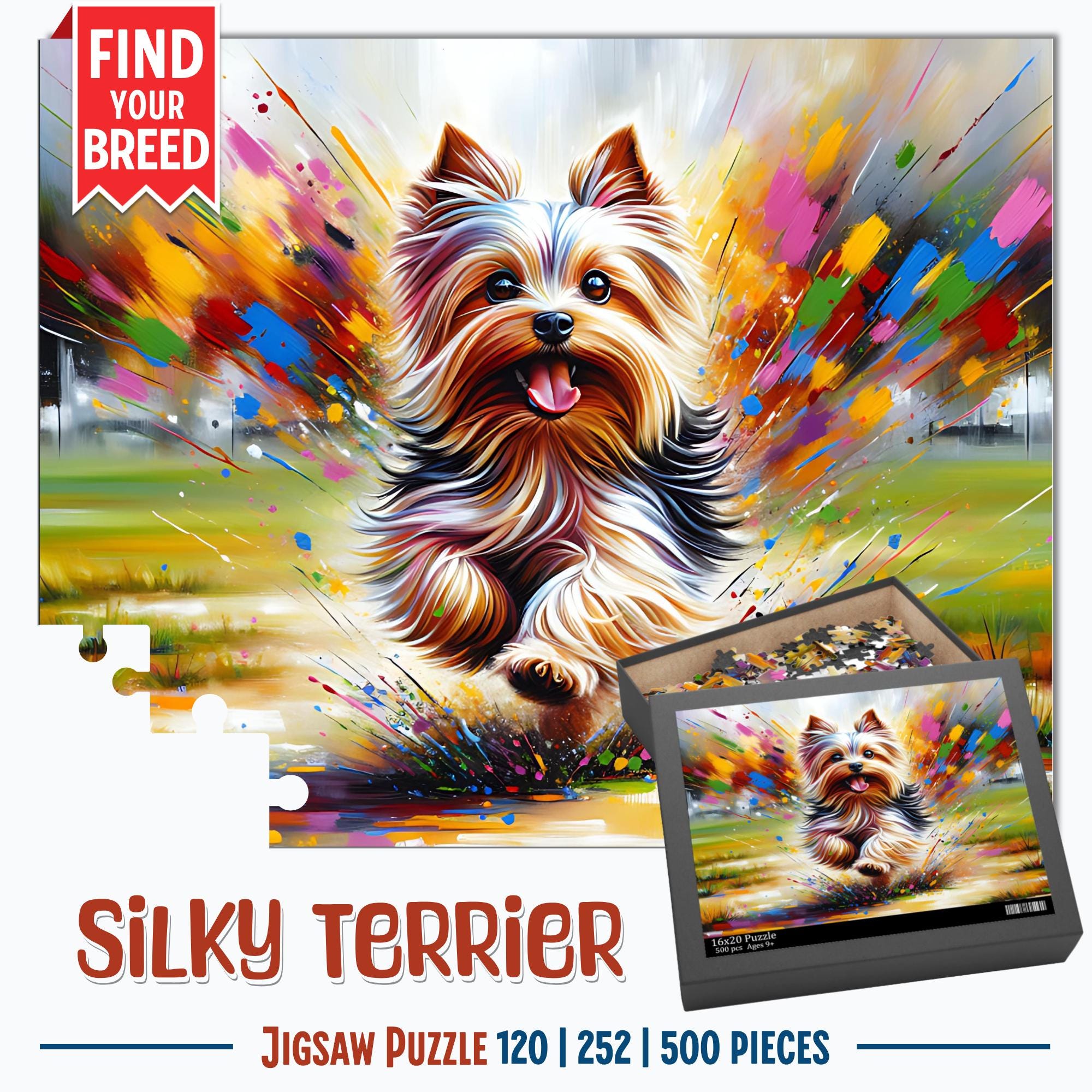 Yorkshire Terrier Jigsaw Puzzle - 252 pcs Yorkshire Terrier Jigsaw Puzzle - 252 pcs
