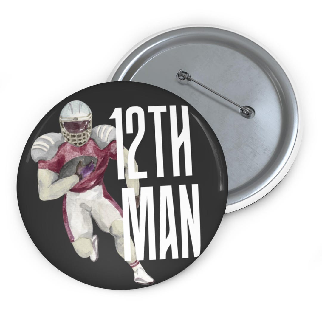 Custom Football Gameday Pin Buttons - Etsy