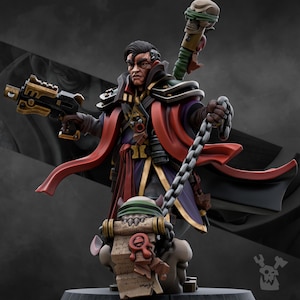 Onderzoeker George Rebelhorse - door DakkaDakka Miniatures | Grimdark |