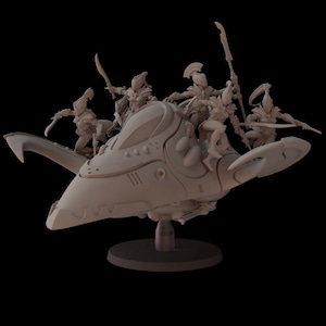 Aeterni - BattleDancer Transport - Fantasy | Space | Elves |