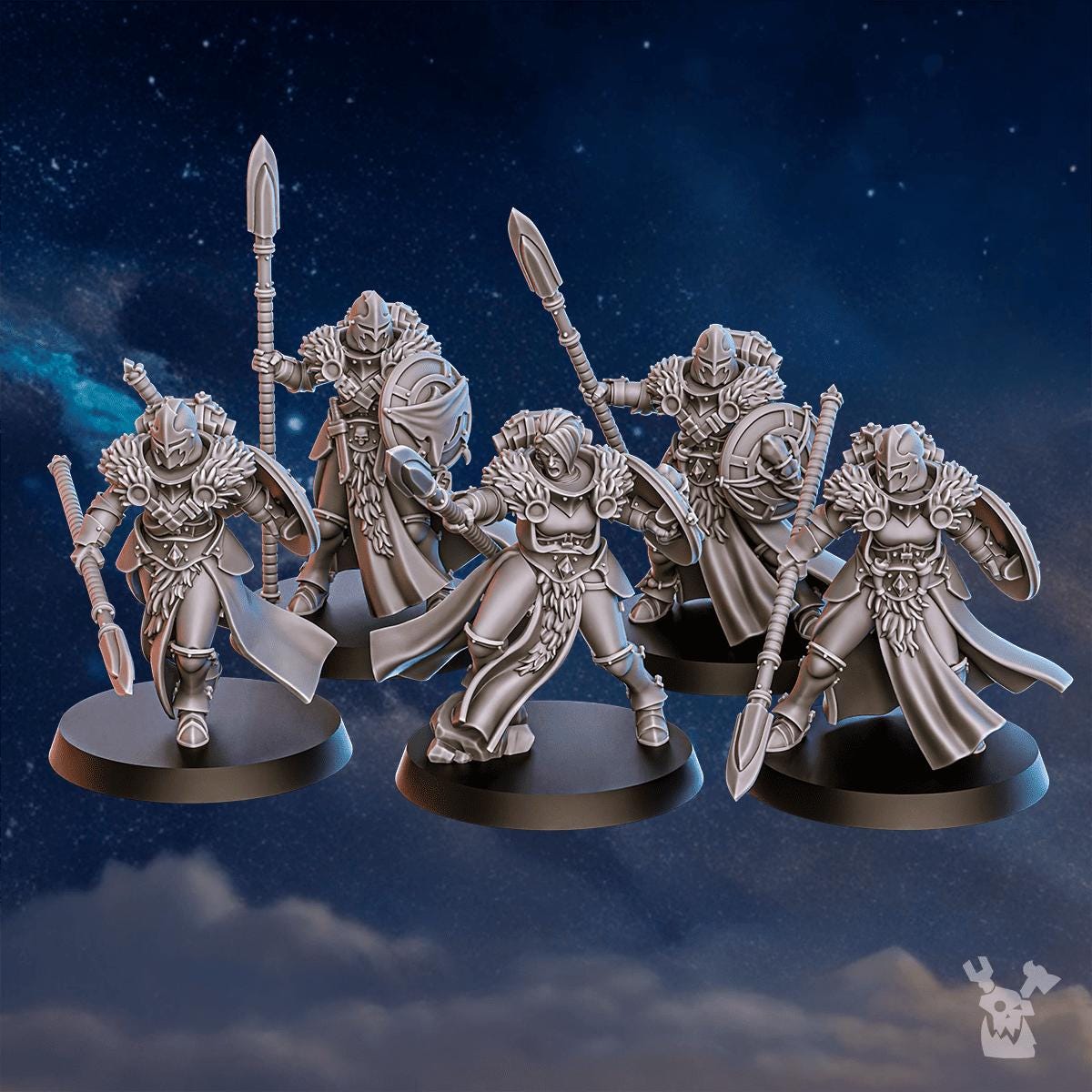 StormPride Sisters: Icewall Squad - door DakkaDakka Miniatures | GrimDark |