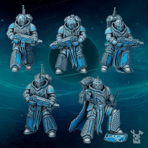 Scylla Legion - Squad - by DakkaDakka Miniatures | Hydra | Semi Assembled