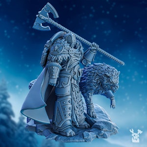 Stormbringers: Fein&#39;ar the Wolfborn- by DakkaDakka Miniatures | Space Viking