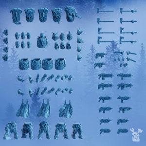 Stormbringers Assembly kit - by DakkaDakka Miniatures | Grimdark | Space Viking | Fenris