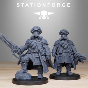 GrimGuard Frostwatch: Officer (1) - by StationForge | Grimdark | Man