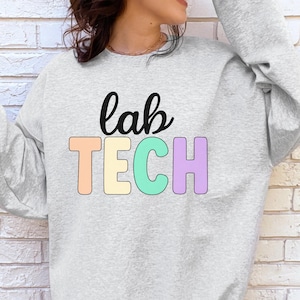 Lab Tech SVG and PNG files. Perfect for Lab Week celebrations, Laboratory Technician Png