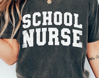 School Nurse Png, School Nurse Shirt Design, School Nurse Shirt Digital File, Back To School