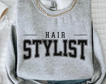 Sweat-shirt coiffeur Png, coiffeur Svg, salon de coiffure Png, coiffeur téléchargement numérique