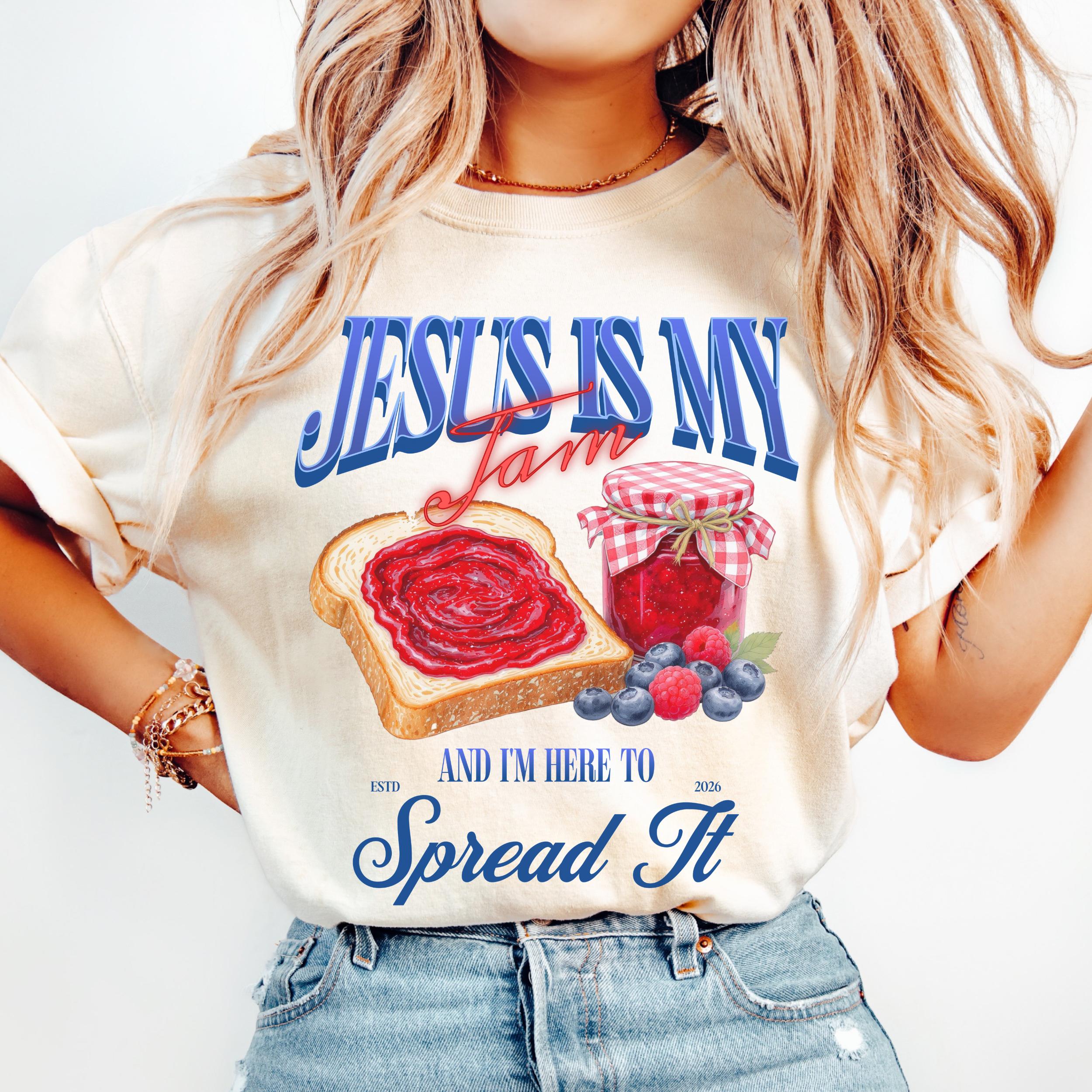 Jesus is My Jam Trendy Christian PNG, Psalm Bible Verse, Christian Svg ...