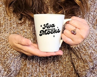 Mother's Day Latte Mug Mockup | Styled Latte Mug Mockup | Styled White Latte Mug Mockup | Latte Mug Digital File | Latte Mug Digital File