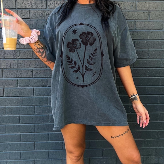 Vintage Linocut Flower Shirt Design, Peonies PNG, Vintage Floral PNG, Boho Flowers Sublimation File, Cottagecore svg, Trendy Coquette PNG