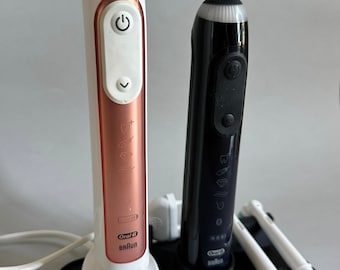 3D-Druck Halterung für elektrische Zahnbürsten I individuell I verschiedene Farben I unterschiedliche Designs