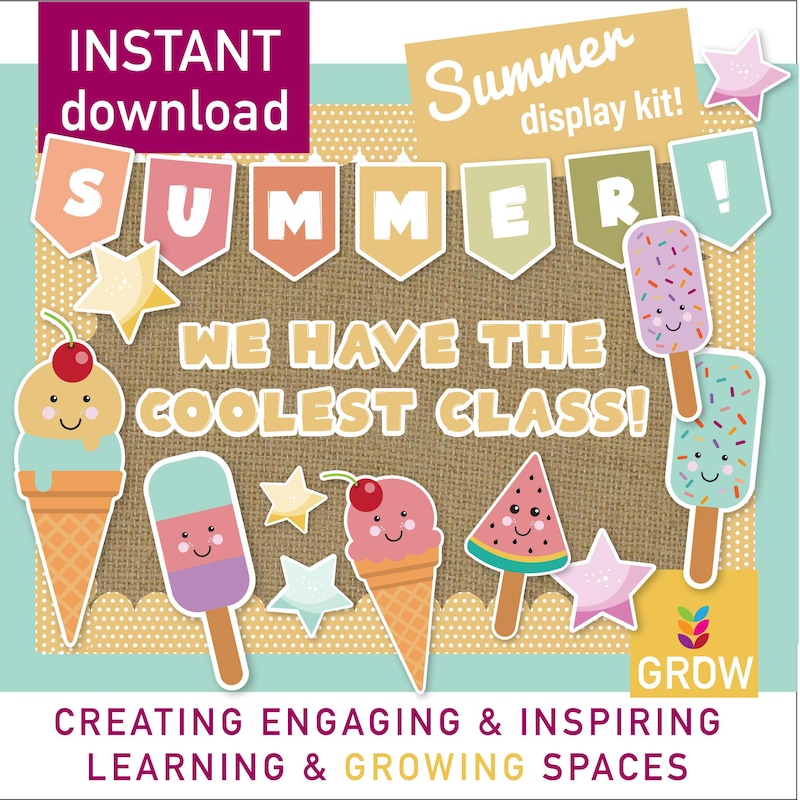 Ice Cream Bulletin Board - Etsy