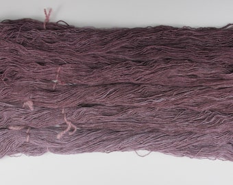 Muted Purple Tonal Gradient in 100% Rayon Boucle Yarn