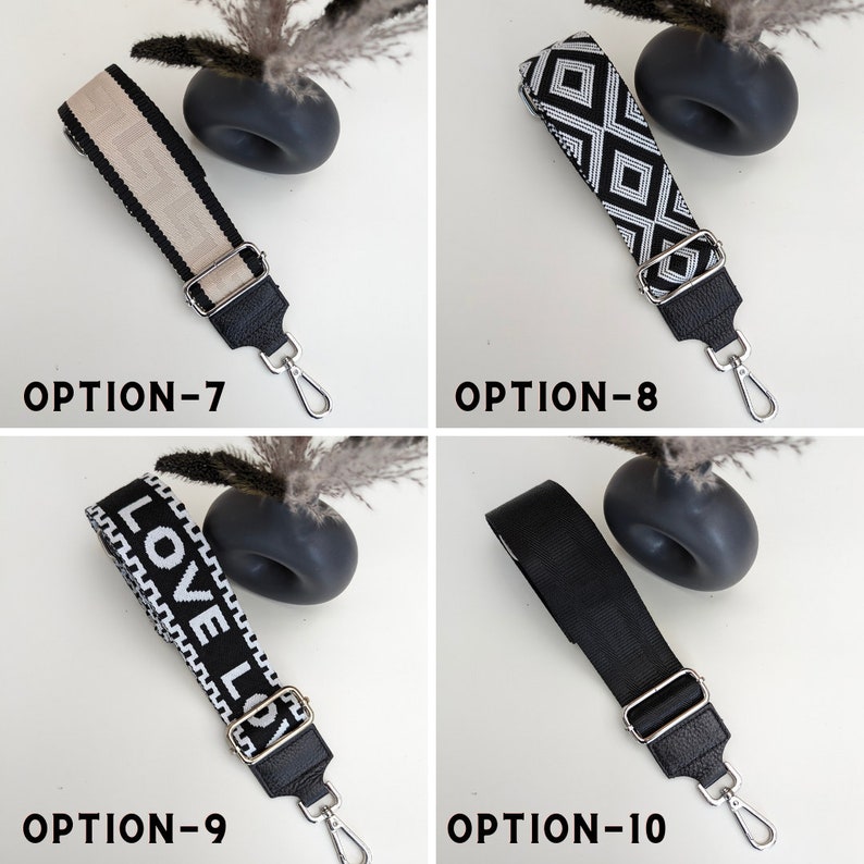 Adjustable bag strap, personalized bag strap, personalized bag strap, gift for mother, Mother's Day image 5