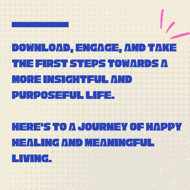 Healing Guide Daily Routine Healing Template Self Help Mental Health ...