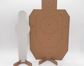 IDPA Dry Fire Targets (Cardboard)