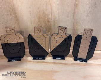 IDPA Dry Fire Targets (1/5th scale)