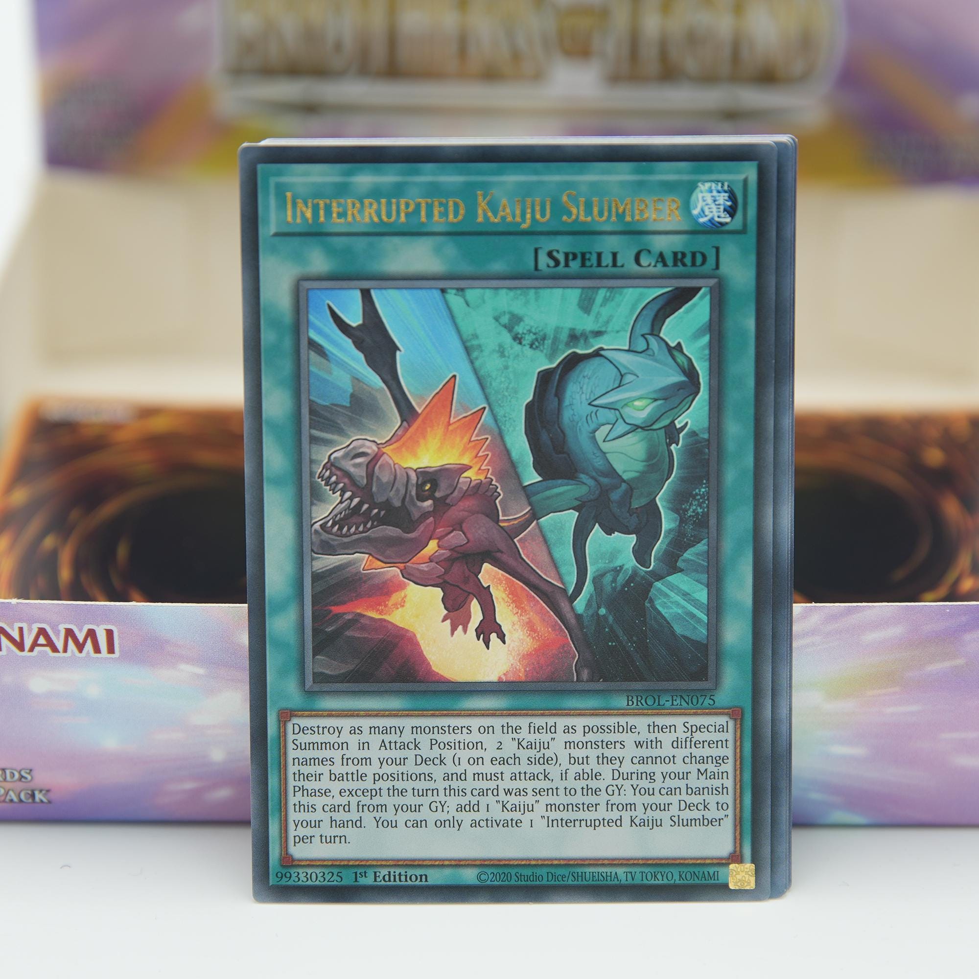 Yu-gi-oh! Kaiju Card Bundle: Gadarla, Interrupted Slumber, Fossil Dig - 1st  Edition Mint - Etsy