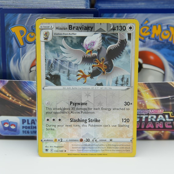 Hisuian Pokmon Bundle - Typhlosion V, Lilligant VSTAR, Braviary - Rare  Holo TCG Set - Etsy