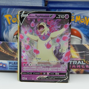 Hisuian Pokémon-bundel - Typhlosion V, Lilligant VSTAR, Braviary - zeldzame Holo TCG-set