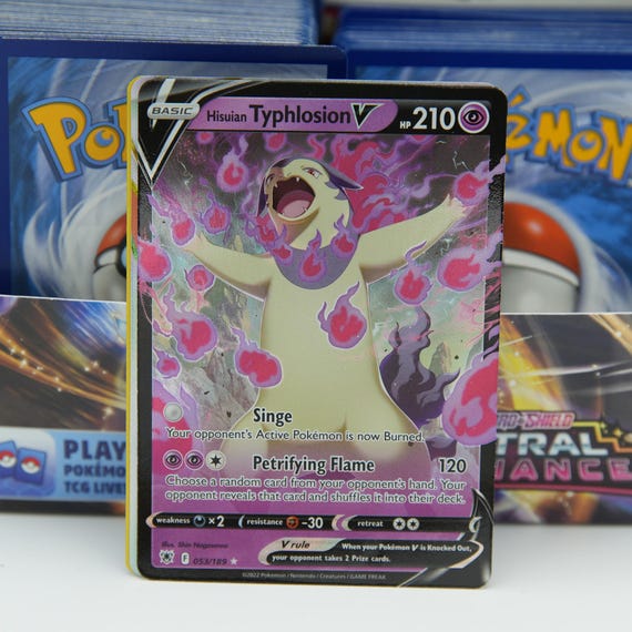 Hisuian Pokmon Bundle - Typhlosion V, Lilligant VSTAR, Braviary - Rare  Holo TCG Set - Etsy
