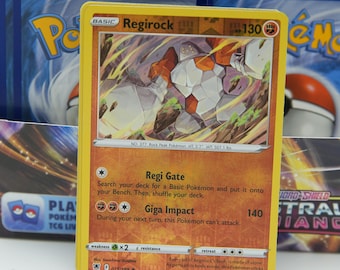 Regi Legendary Pokémon Bundle - Regirock, Registeel, Regigigas and More - Rare Holo Cards Set
