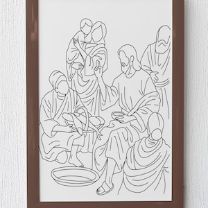 5 loaves of bread and 2 fish Printable Wall Art, Religious Gift, Bible Art Prints, Jesus Wall Art, Christian Art Print, Instant Download
