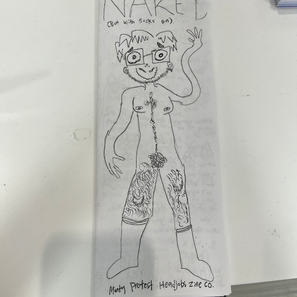 Naked (But With Socks On) Zine