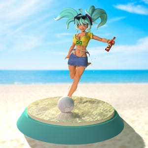 Brazilian Miku 3D Printed Garage Kit