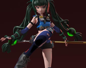 Figura del kit de garaje Qingyi de ZZZ