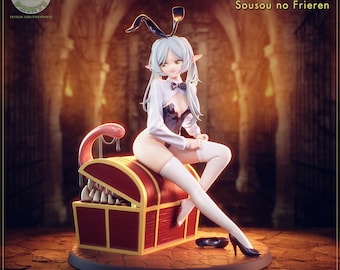 Bunny Frieren Fan Art 3D Printed Garage Kit