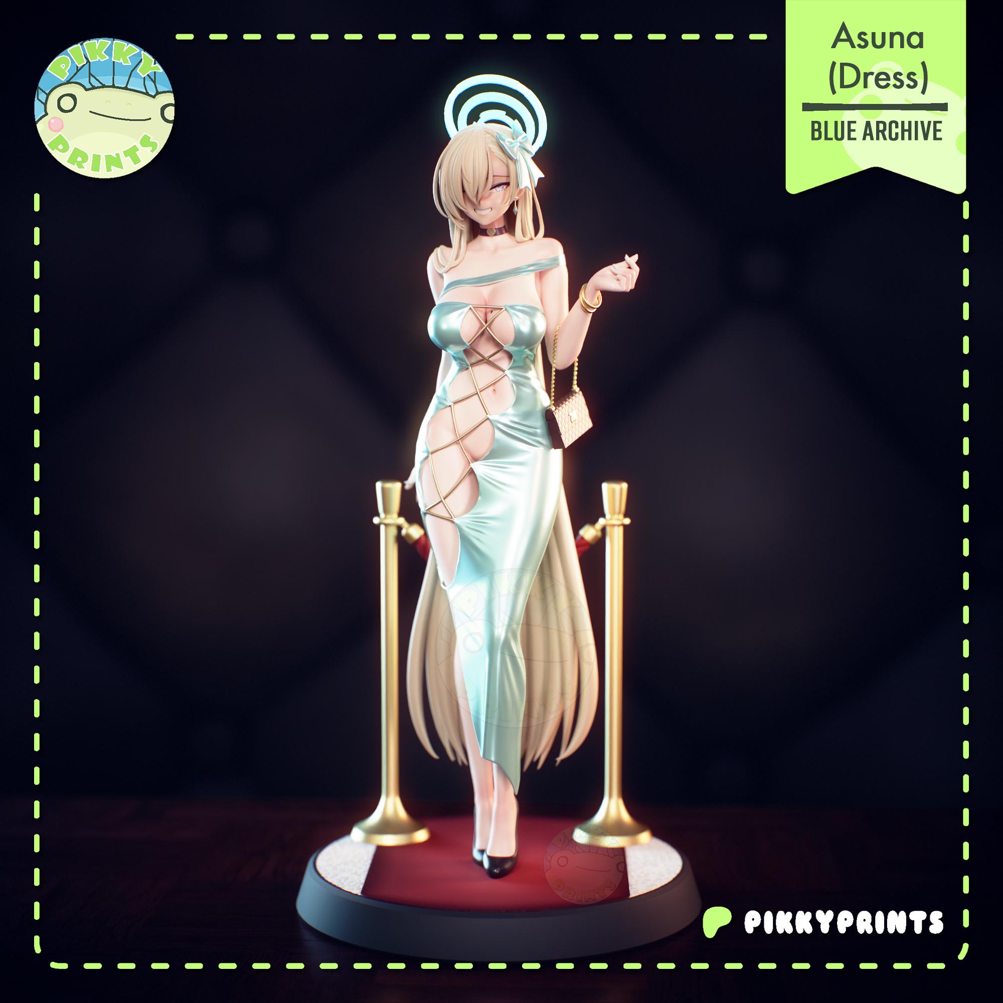 open lace back dress Asuna dress figure Ichiban Kuji Sword Art Online 10th Anniversary Part –  Berukuru