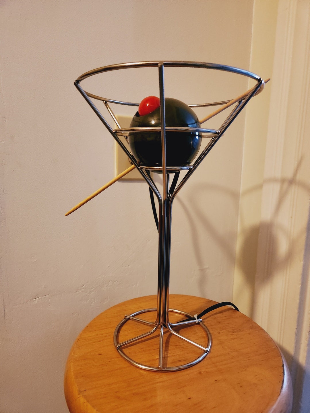 Martini Lamp David Krys 1993 Etsy