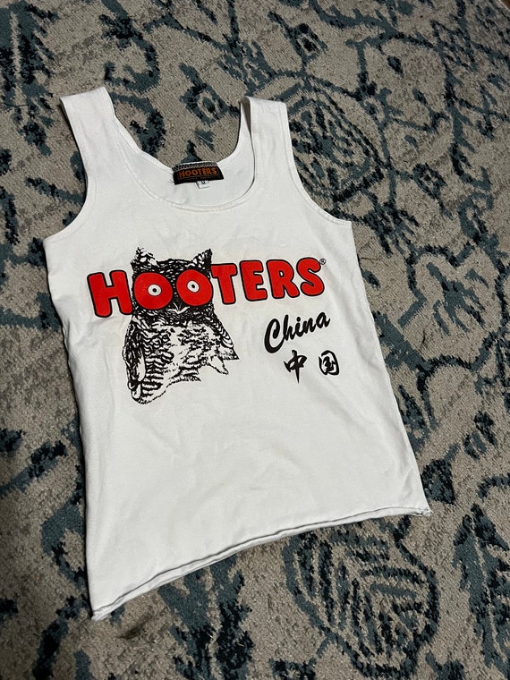 Vintage Hooters China Waitress Uniform Shirt