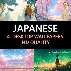 Bundle Japanese Wallpaper, Anime Wallpaper desktop, Japanese notebook, Japanese Fans Computer wallpaper Laptop Wallpaper computer background