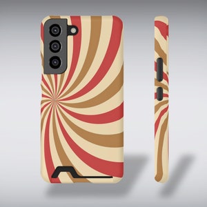 Phone card case with slot for card, IPhone Case With card holder retro design for Iphone 13, 13 Pro Max, Card slot for Samsung S22, S22 Plus
