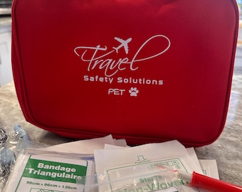 First Aid Kit- Pet Safety, Pet Travel, Safety, Pet Supplies, Pet Medical Kit, Animal First Aid