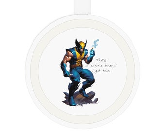 The Wolverines Smoke break / Quake Wireless Charging Pad