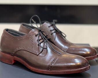 Derby men's shoes