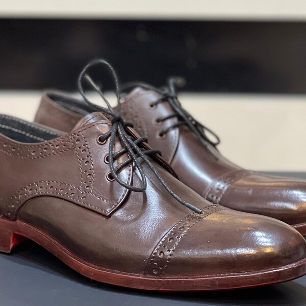 Derby men's shoes