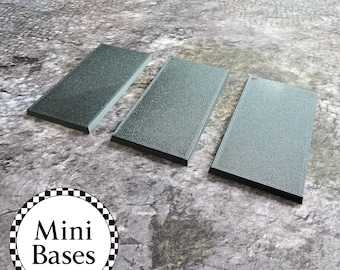 60mm x 100mm Rectangle Bases Old World