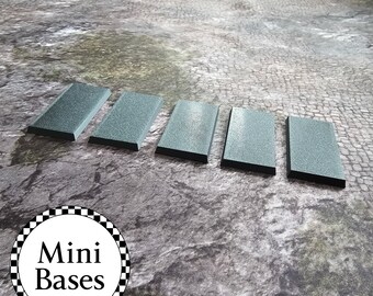 30mm x 60mm Rectangle Bases Old World