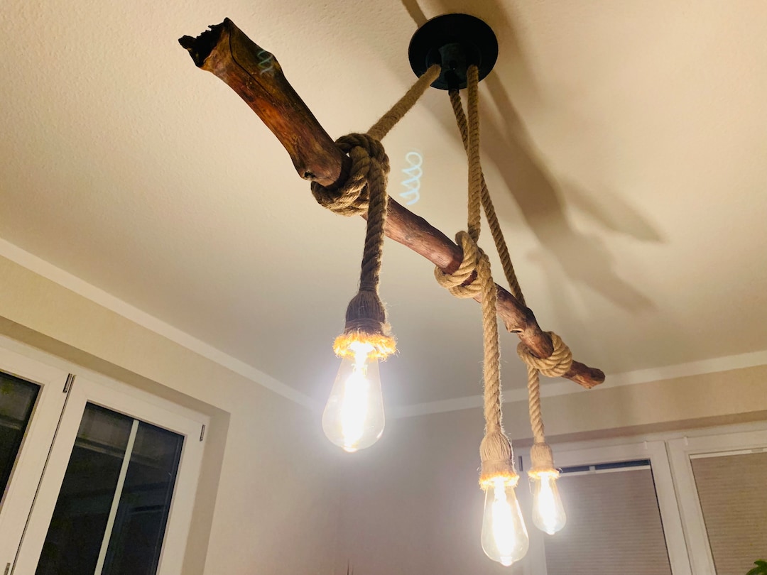 Deckenlampe Aus Treibholz